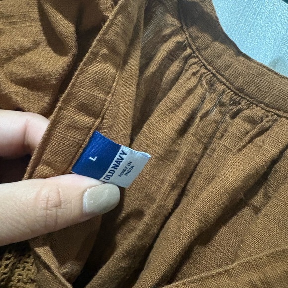 Old Navy Brown Women's Swing Dress * Sz. large - Picture 7 of 8